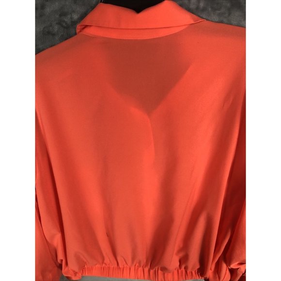 Gabrielle Union New York Company Women’s Shirt Orange Blouse Adult X Large - Picture 10 of 11